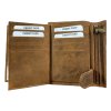 Kvalitní kožená peněženka - hnědá 2698/B