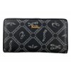 Dámská peněženka s motivem - černá 7536
