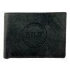 Kožená peněženka - černá 4383