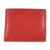 Celokožená peněženka - červená 567