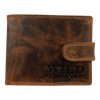 Luxusní pánská kožená peněženka - hnědá 2516