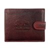 Hunters kožená peněženka - červená KHT5600L