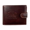 Hunters kožená peněženka - hnědá KHT5700L/2