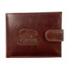 Hunters kožená peněženka - hnědá KHT5700L