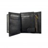 6283 4 luxusni kozena penezenka hunters cerna 103spg