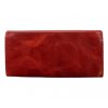 Dámská kožená peněženka Loranzo - červená 735