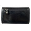 Dámská kožená peněženka Loranzo - černá 744