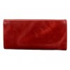 Dámská kožená peněženka Loranzo - červená 741