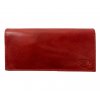 Dámská kožená peněženka Loranzo - červená 741