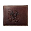 Kožená peněženka zvěrokruh - blíženci 04