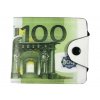 Peněženka s motivem bankovky - 100€ 720
