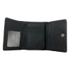 Dámská peněženka s motivem - černá 4042