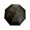 Jednobarevný skládací deštník  - černá 1113