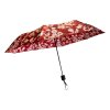 Skládací deštník s motivem - červená 1116