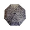Skládací deštník s motivem - šedá 1115