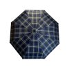 Skládací kostkovaný deštník - modrá 1118