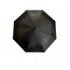 Skládací jednobarevný deštník - černá 1119