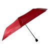 Jednobarevný skládací deštník - červená 1122