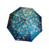 Skladácí deštník s motivem - světle modrá 1129