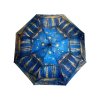 Skladácí deštník s motivem - modrá 1129