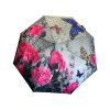 Skladácí deštník s motivem - růžová 1130