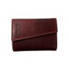 Luxusní dámská kožená peněženka Pedro - červená 5518