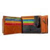 Kožená peněženka Wild - oranžová 3333