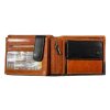 Kožená peněženka Wild - oranžová 3333