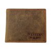 Kožená peněženka Wild - hnědá 3333