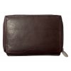 Dámská kožená peněženka - hnědá 3128